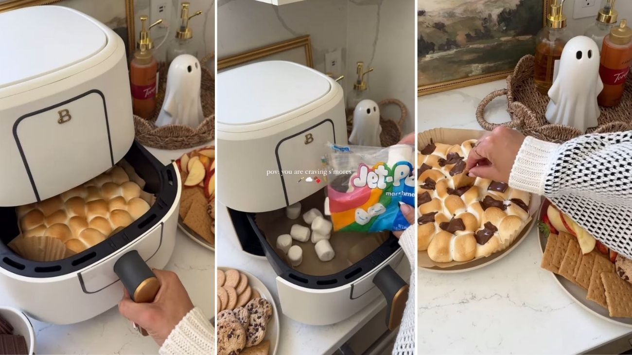 Mette i marshmallow in friggitrice ad aria poi scopre il risultato
