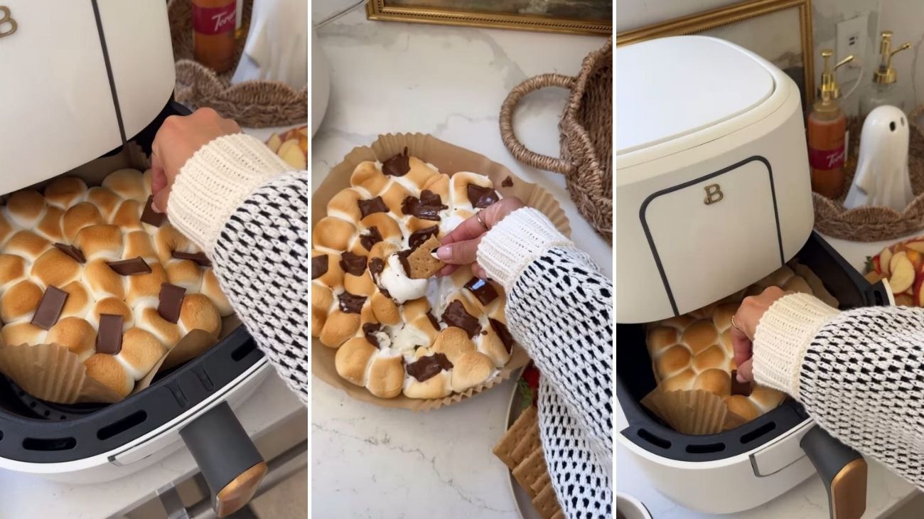 Mette i marshmallow in friggitrice