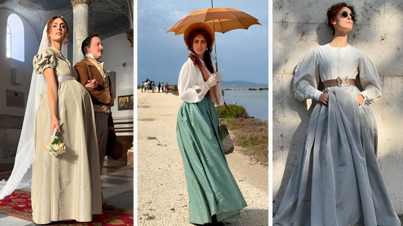 Miriam Leone mostra il dietro le quinte della serie "I Leoni di Sicilia" sul profilo Instagram @mirimeo