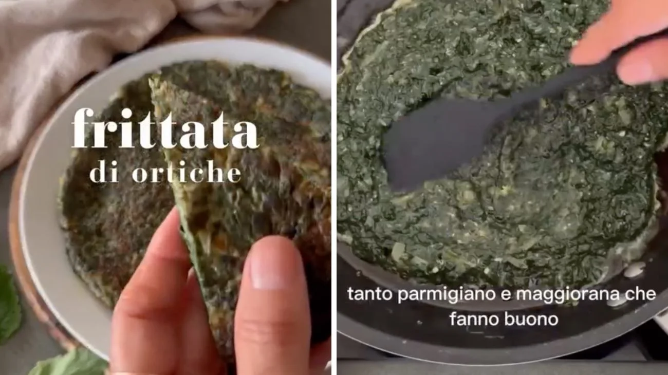 frittata ortiche
